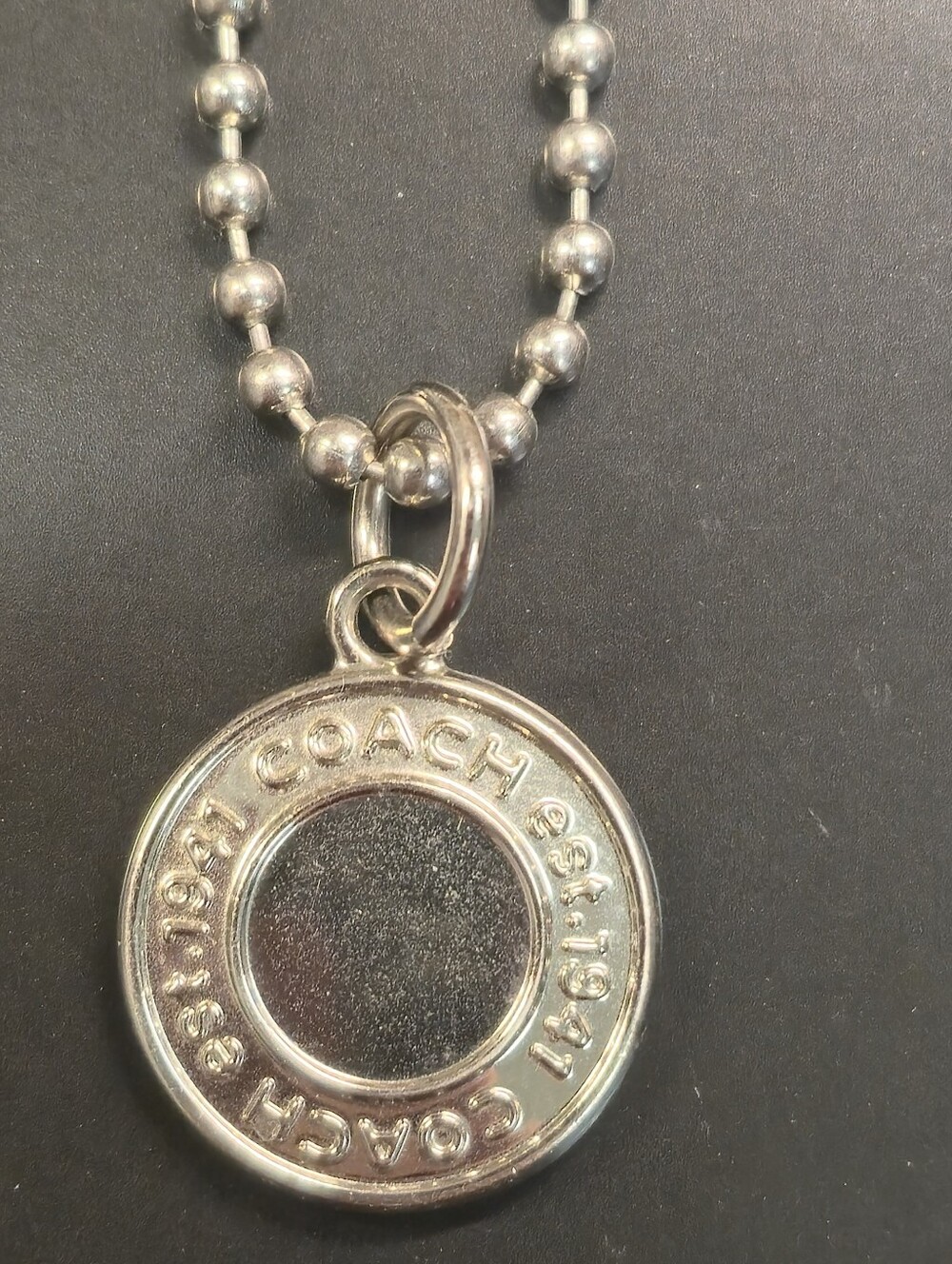 Vintage Coach Silver Purse Charm Pendant Coach 1941